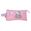 Picture of HELLO KITTY HEARTS & DOTS 3 COMPARTMENT PENCIL CASE